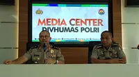 Kadiv Humas Polri, Irjen Setyo Wasisto, beri keterangan pers terkait bom Surabaya (Liputan6.com/Nafiysul Qodar)