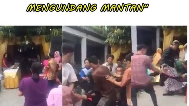 7 Potret Nyeleneh Kalau Undang Mantan di Pernikahan Ini Bikin Geleng Kepala