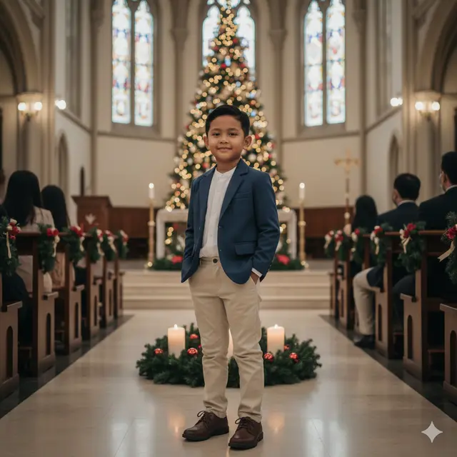 Model Baju Anak untuk Ibadah Natal 2025