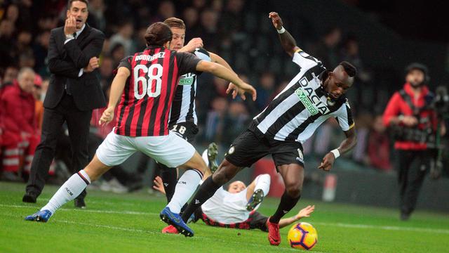 Udinese-AC Milan