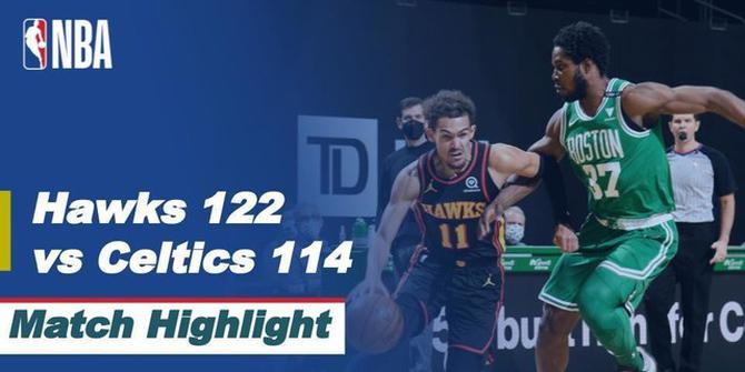 VIDEO: Highlights NBA, Atlanta Hawks Menang atas Boston Celtics 122-114