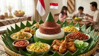 Cara Membuat Tumpeng Merah Putih untuk Acara 17 Agustus, Simbol Semangat Kemerdekaan