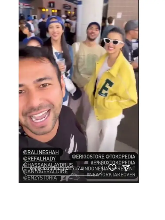 8 Momen Raffi Ahmad Nonton Final US Open 2022, Seru Banget