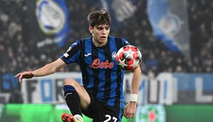 Bek Atalanta, Marco Palestra. (Isabella BONOTTO / AFP)