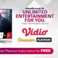 LG Electronics Indonesia mengumumkan kemitraannya bersama layanan streaming Vidio untuk hadirkan kemudahan menonton di berbagai perangkat. (Sumber: Vidio)