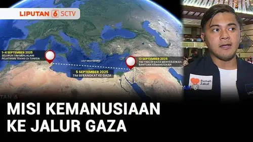 VIDEO: Jurnalis Liputan 6 dan Relawan Indonesia Lakukan Misi Kemanusian ke Gaza