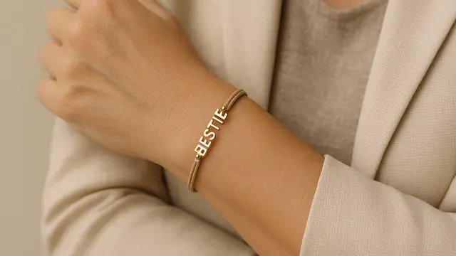 Model Gelang Emas Tali Untuk Ibu-Ibu Arisan Terkini di 2025/Ilustrasi gambar oleh AI