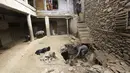 Pusat gempa diketahui terletak sekitar 27 kilometer di timur laut Jalalabad, sebuah kota berpenduduk 200.000 jiwa di Provinsi Nangarhar, dekat perbatasan Pakistan. (AP Photo/Wahidullah Kakar)