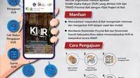 Masyarakat Jawa Barat bisa ajukan KUR secara online melalui laman tpakdjabar.id atau ponsel.