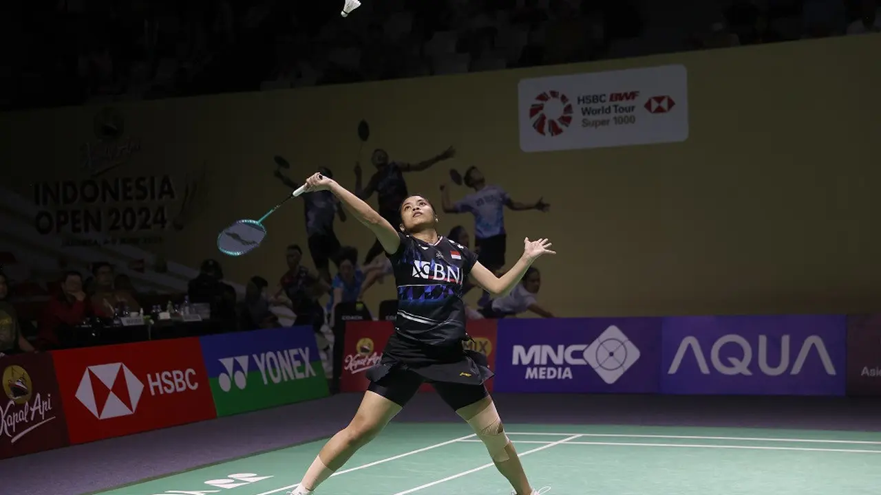 Gregoria Mariska Tunjung - Indonesia Open 2024 - Bulu Tangkis