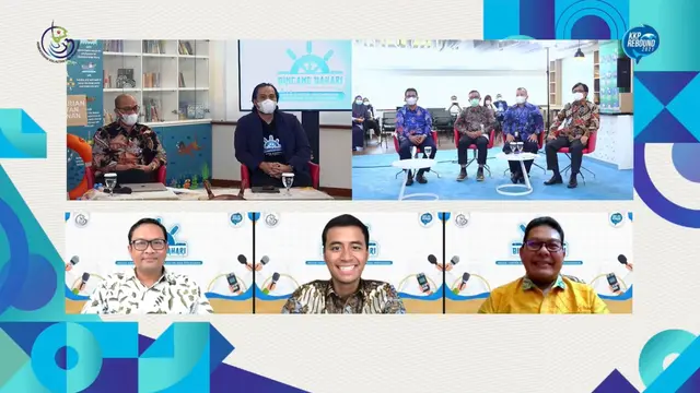 Foto bersama usai dialog interaktif Bincang Bahari KKP. (Foto: Liputan6.com/dok. KKP)