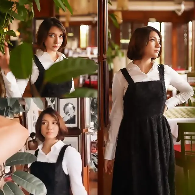 6 Potret Terbaru Cassandra Lee dengan Rambut Pendek