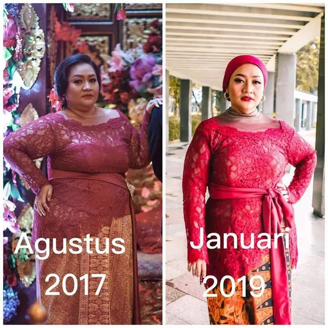 Sukses Turun 30 Kg, Ini 6 Potret Transformasi Tike Priatnakusumah Selama Diet