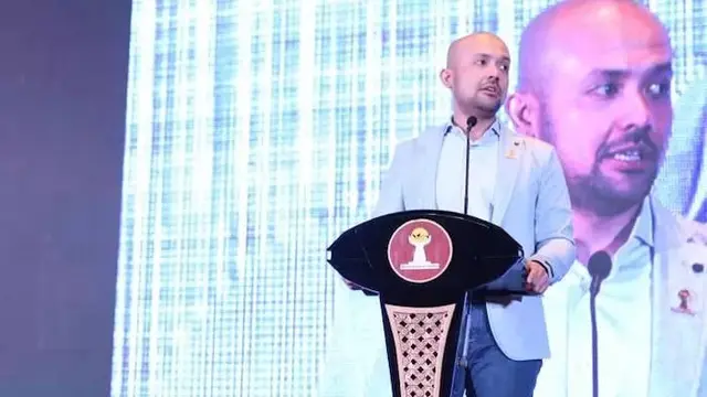 Ketua Umum BPP HIPMI Akbar Himawan Buchari.