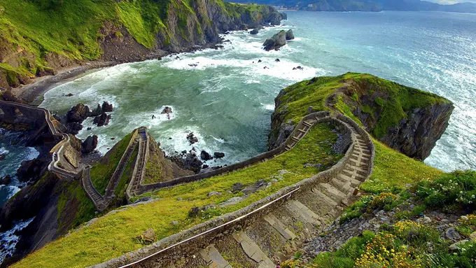 Gaztelugatxe, Spanyol