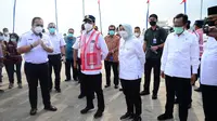 Menteri Perhubungan Budi Karya Sumadi meresmikan pengoperasian Dermaga II Pelabuhan Telaga Punggur (dok: BKIP)