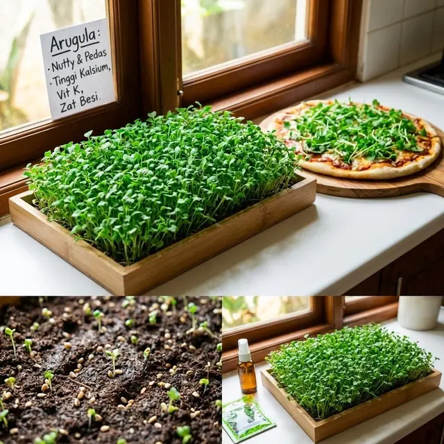 Microgreens Paling Gampang untuk Pemula