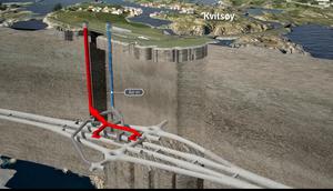 Ilustrasi pembangunan terowongan Rogfast (dok. Tangkapan layar YouTube @Vegvesenet/https://youtu.be/4vp19pRTJ9s?si=az4_EqTGJY8Hc4St/faqihnuriman)