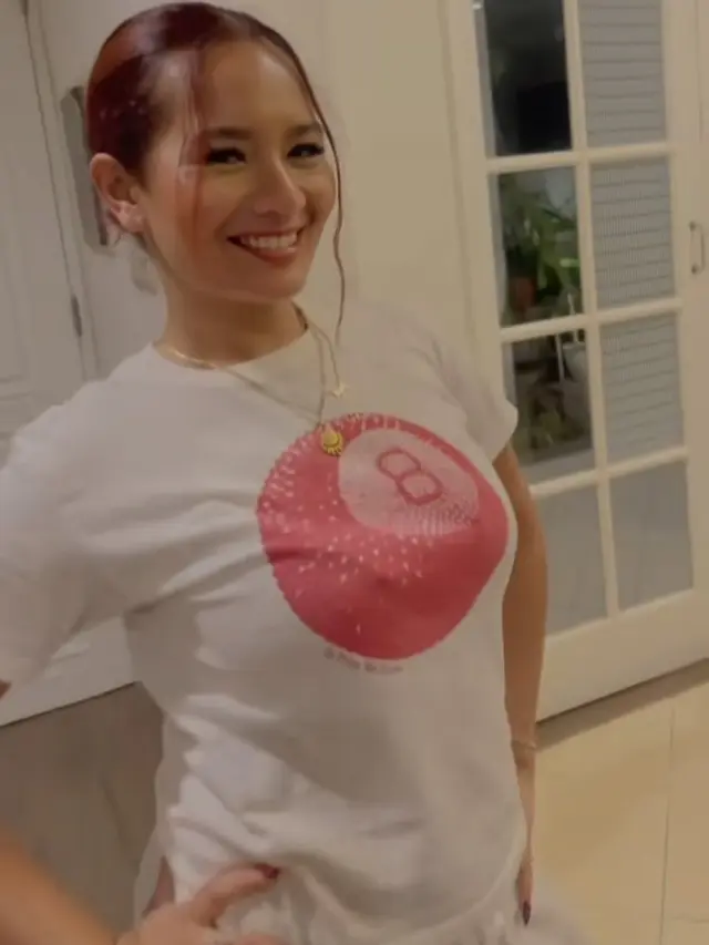 Zahwa Massaid Akhirnya Pulang Ke Indonesia. [@aaliyah.massaid]