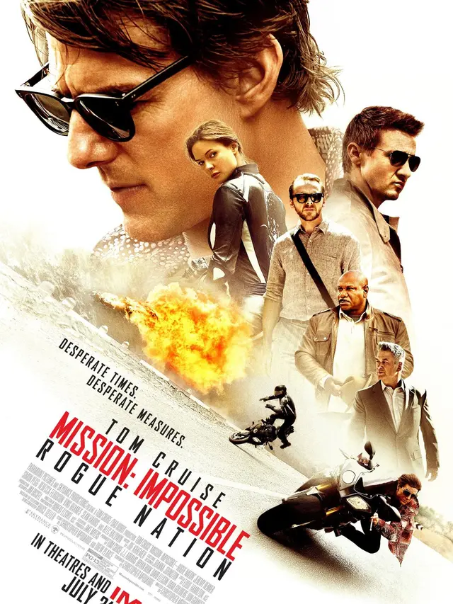 Poster film Mission Impossible: Rouge Nation. (Foto: Dok. Paramount Pictures)