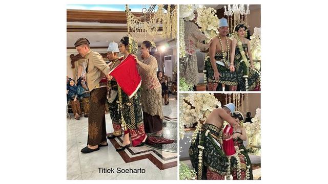 6 Potret Pernikahan Anak Ari Sigit Cucu Soeharto, Keluarga Cendana Kumpul