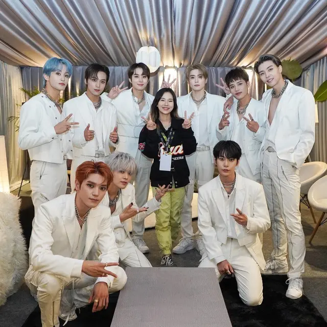 7 Momen Jerome Polin dan Jessica Jane Bertemu NCT 127, Bikin Konten Bareng