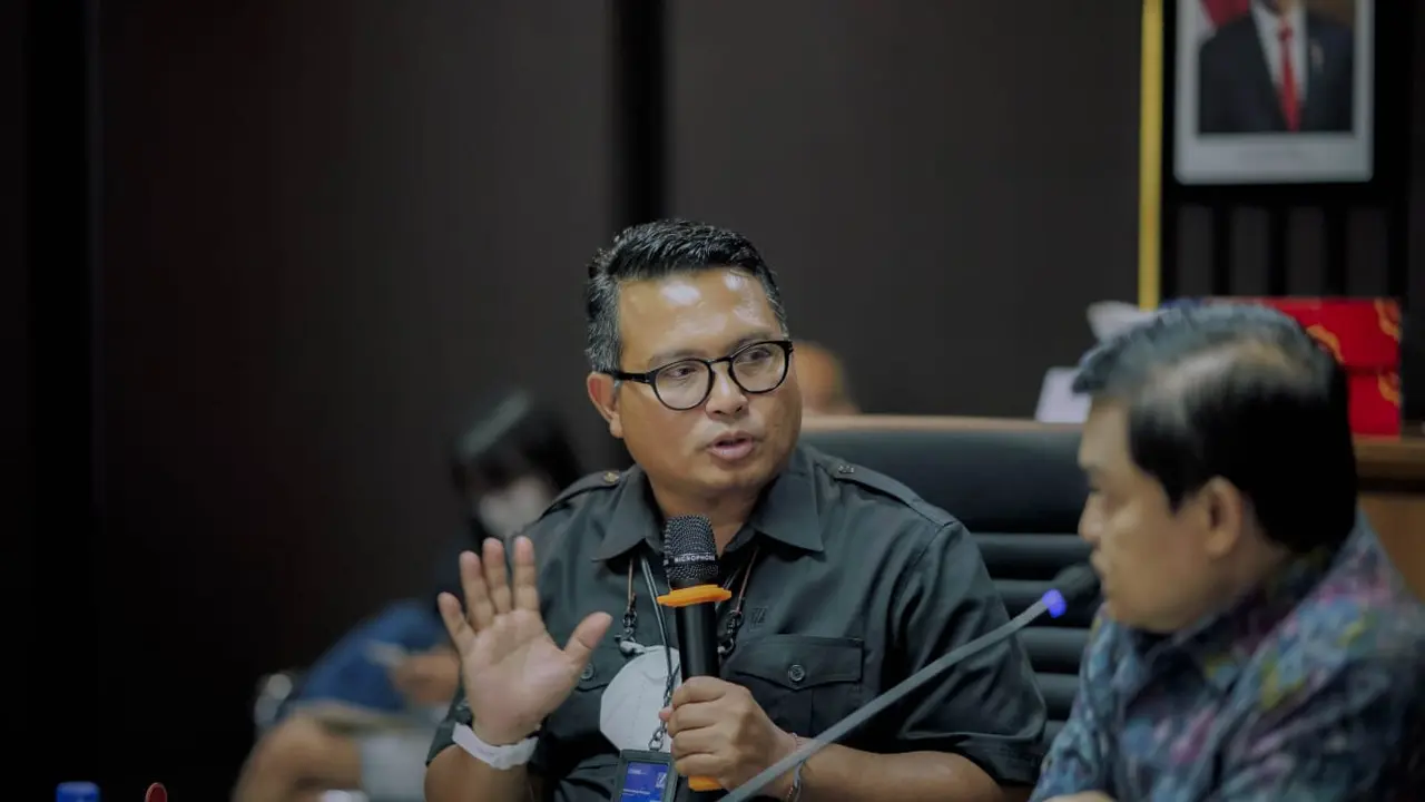 Dirut PT Surabaya Industrial Estate Rungkut  (SIER), Didik Prasetiyono mendukung program second home visa Kemenkumham. (Dian Kurniawan/Liputan6.com)