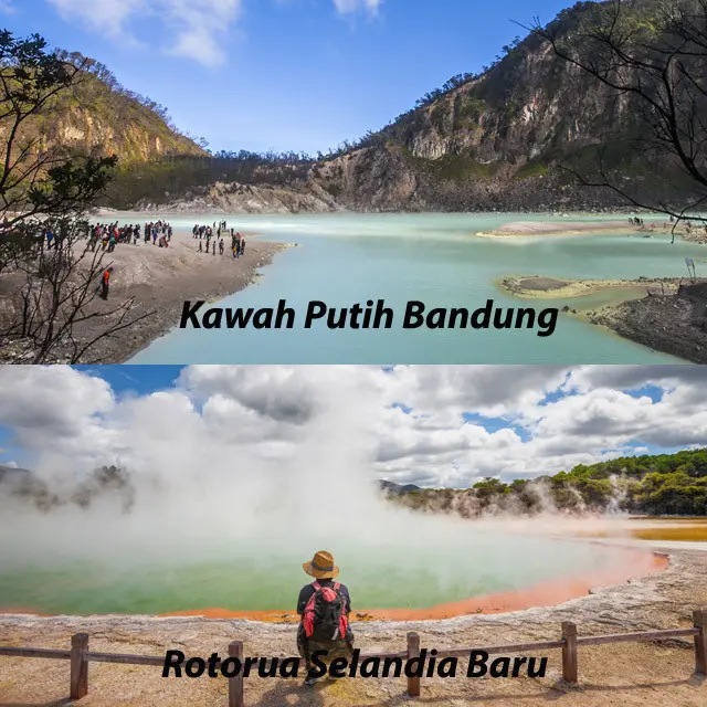 Danau Rotorua Selandia Baru