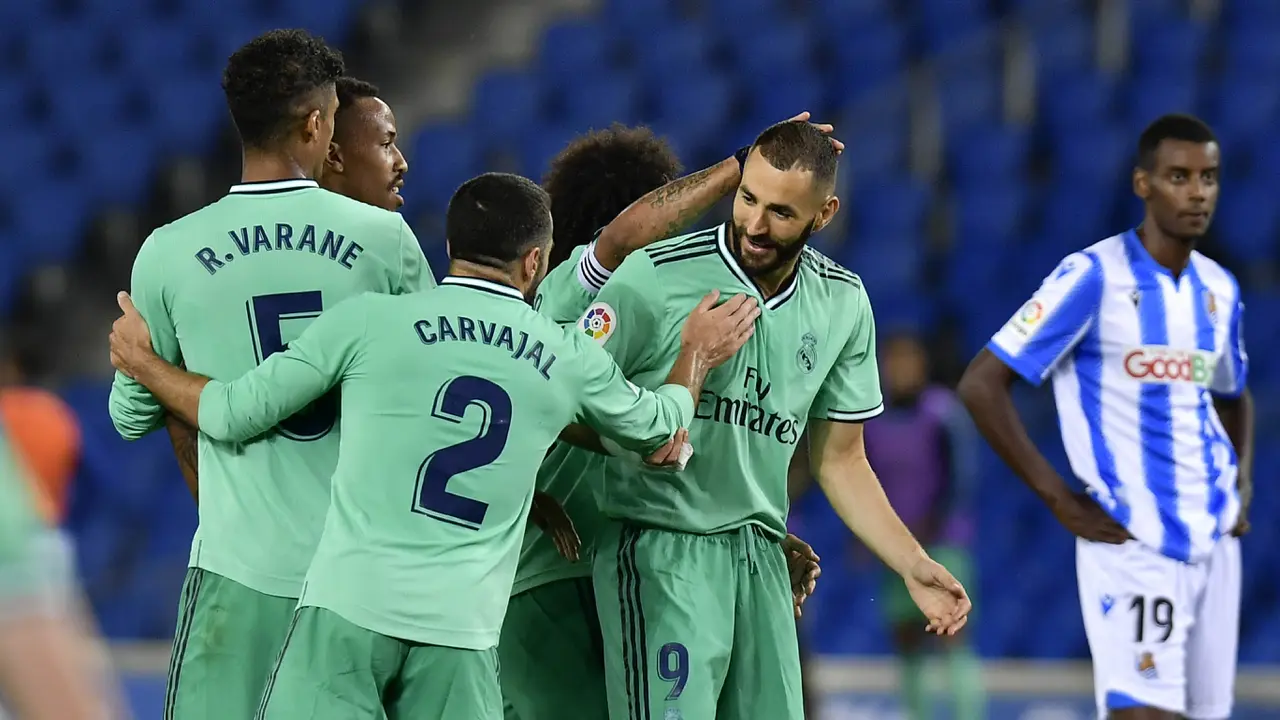 Real Sociedad Vs Real Madrid