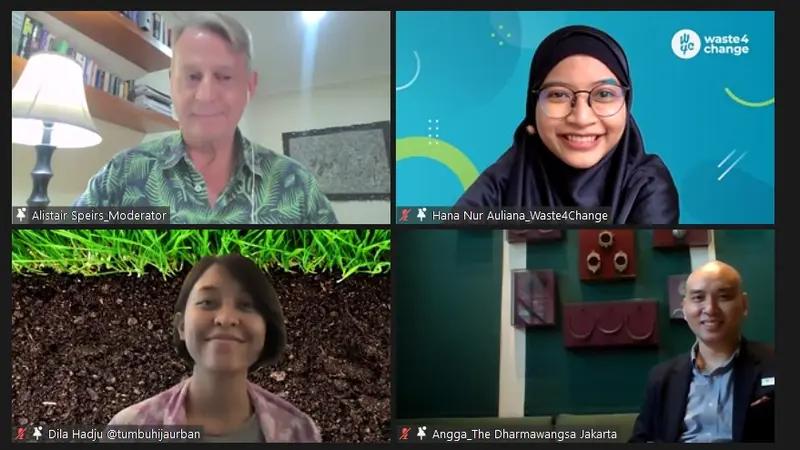 Webinar “Pentingnya Pengelolaan Sampah Bertanggung Jawab di Sektor Perhotelan untuk Mendukung Penerapan Green Hotel di Indonesia”.