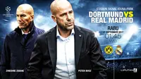 Borussia Dortmund vs Real Madrid (Liputan6.com/Abdillah)