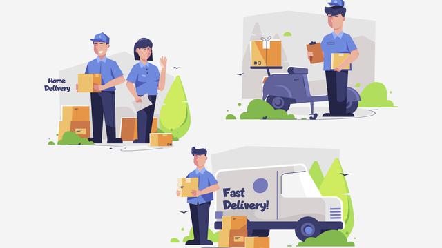 Ilustrasi distribusi