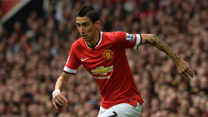 Angel Di Maria gagal di MU. (AFP/Paul Ellis)