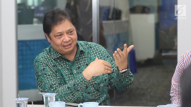 Menteri Perindustrian Airlangga Hartarto