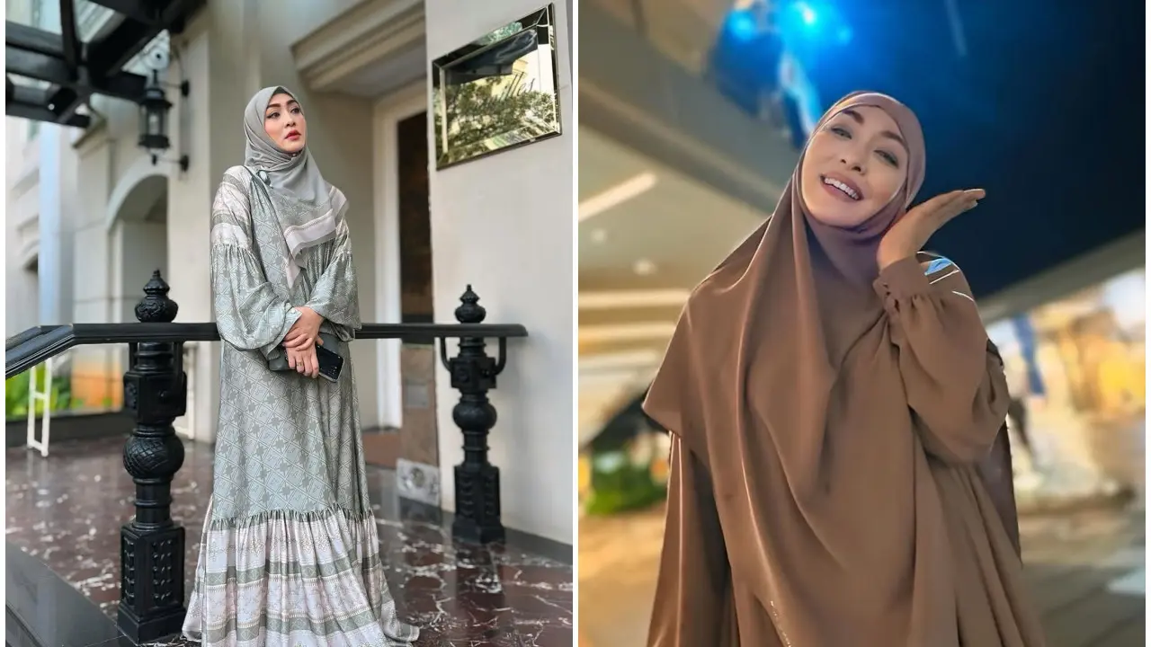 Gamis Abaya Angelina Sondakh
