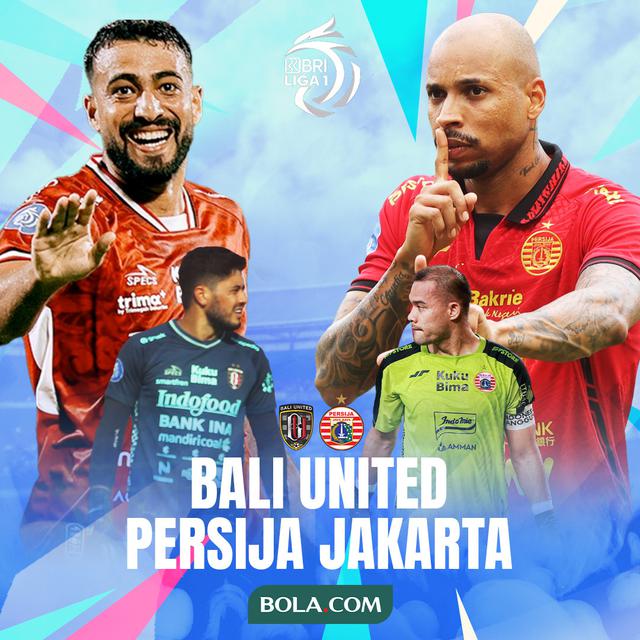 BRI Liga 1 - Bali United Vs Persija jakarta - Duel Antarlini