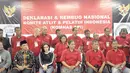 Komnas API didirikan atas dasar kepedulian atlet dan pelatih atas penghargaan yang sangat minim bagi insan olahraga, terutama setelah melewati masa kejayaan sebagai atlet atau pelatih, Jakarta (9/9/2014) (Liputan6.com/Miftahul Hayat)