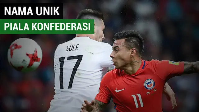 Berita video 6 nama unik pemain di Piala Konfederasi 2017 yang berbau Indonesia. Ada siapa sajakah? Salah satunya adalah Niklas Sule.