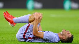 Pedri - Gelandang muda enerjik ini merupakan salah satu aset berharga Barcelona saat ini. Kendati demikian, Pedri hanya memperoleh gaji sebesar 34 ribu pounds per pekan. Jika Barca tidak menaikan gajinya, Pedri bisa saja berpaling ke klub lain. (AFP/Ander Gillenea)