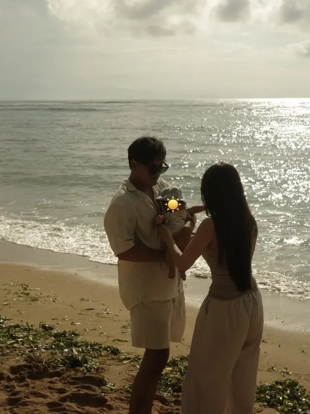 OOTD Mahalini saat Pulang Kampung ke Bali. (@mahaliniraharja)