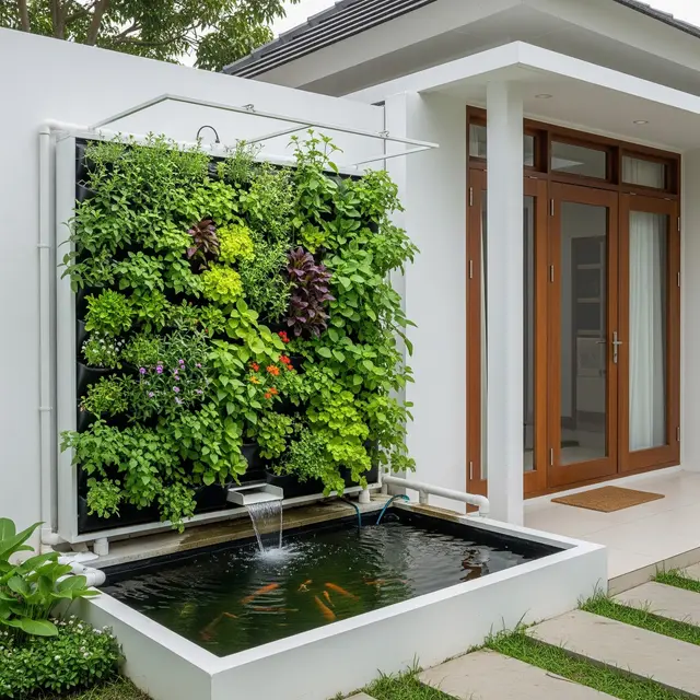 Desain Integrated Farming Minimalis yang Cocok untuk Rumah Type 36