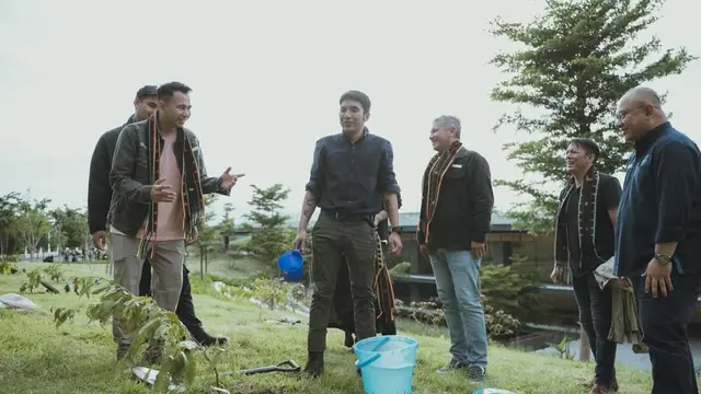 Perjalanan raffi ahmad ke labuan bajo, touring sekaligus kerja. (credit:instagram.com/raffinagita171