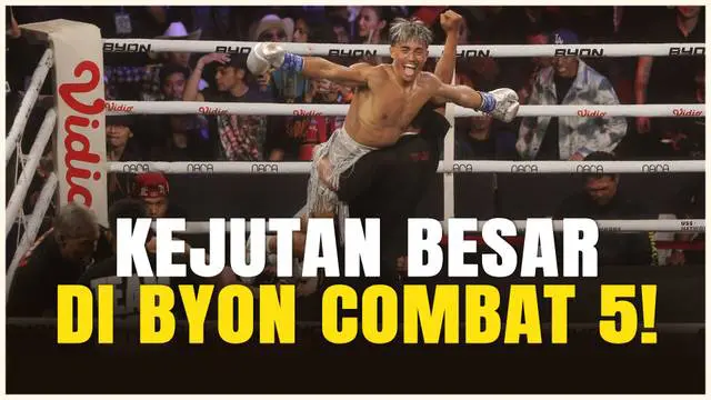 VIDEO: Banyak Kejutan Tersaji di Byon Combat 5, Hadirkan Pertarungan Sengit dan Memukau!