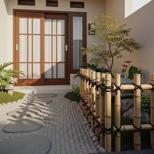 Desain Area Depan Rumah Ala Jepang