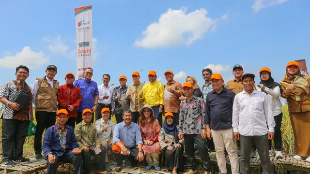 Mentan Amran Dorong Pengembangan VUB Padi IPB 9G