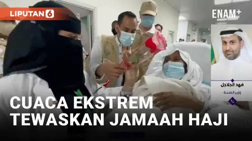 VIDEO: Lebih dari 1.300 Jemaah Haji Meninggal Akibat Cuaca Ekstrem