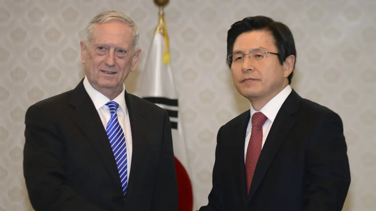 James Mattis dan Hwang Kyo-ahn