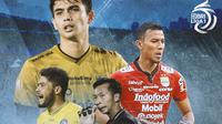 BRI Liga 1 - 4 Kiper di Liga 1 (Bola.com/Adreanus Titus)