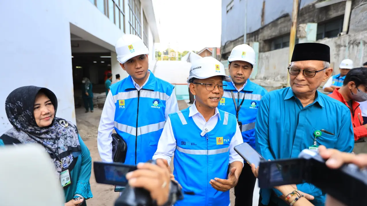 General Manager PLN Unit Induk Distribusi (UID) Jawa Timur, Lasiran. (Dian Kurniawan/Liputan6.com)