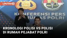 Mabes Polri Jelaskan Kronologi Kasus Polisi Tembak Polisi di Duren Tiga